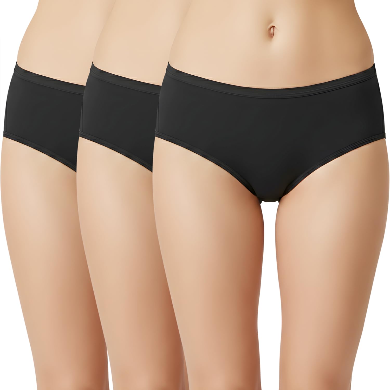 bodycare Women's Cotton Briefs (Pack Of 3)-picture-32