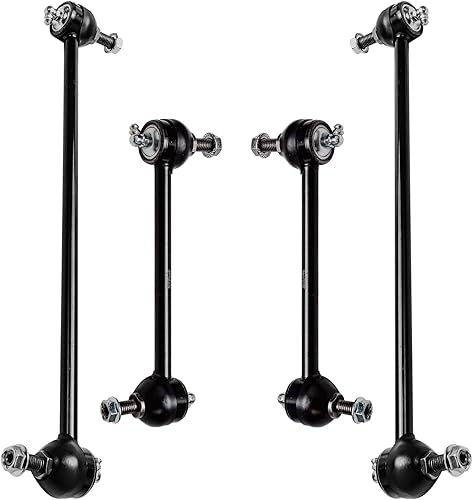 Miniatura 9 de Detroit Axle - 4 barras estabilizadoras para Acura EL Honda Civic 01-05, 4 barras estabilizadoras delanteras y traseras de repuesto 2001 2002 2003