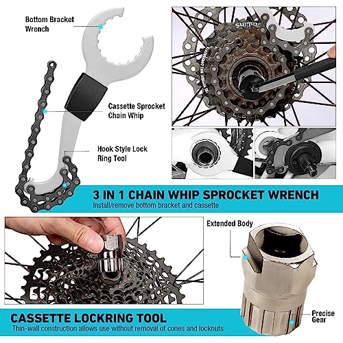 Duratech DT701106AU 31 Pieces Bicycle Tool Kit, Complete Bike Repair Kit thumb #6