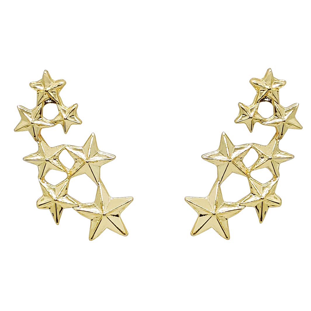 See full amazon price history chart for FURE Golden Colour Metal Seven Stars Collar Pins for Men & Women FURE Golden Colour Metal Seven Stars Collar Pins for Men & Women (B084LN92P3) Amazon Price History, Amazon Price Tracker