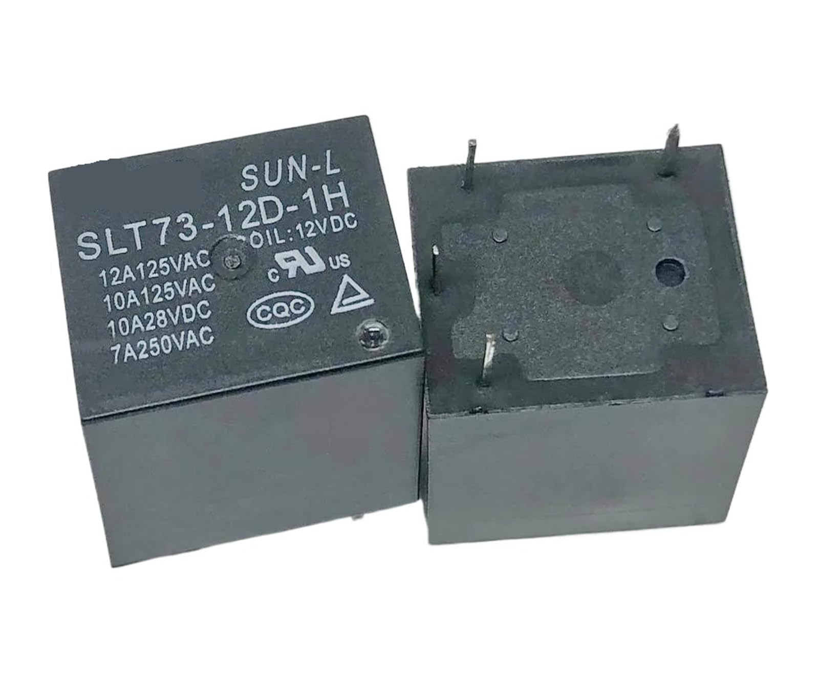YZWRWRMKTB 1pc SLT73-12D-1H 12V-7A (T73A-24V/12V) Relay 4pins