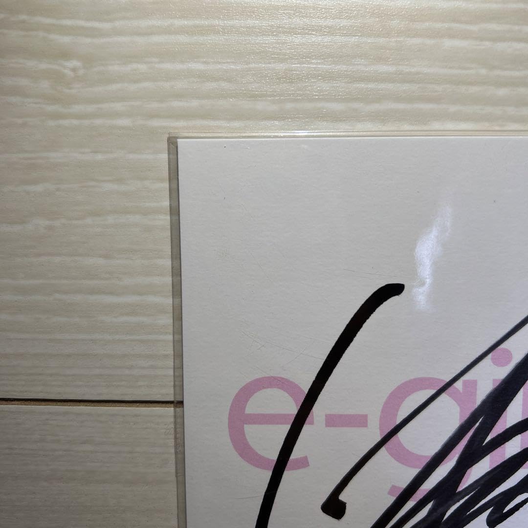 E-girls初期メンバー全員直筆サイン入り色紙！ E-girls初期メンバー
