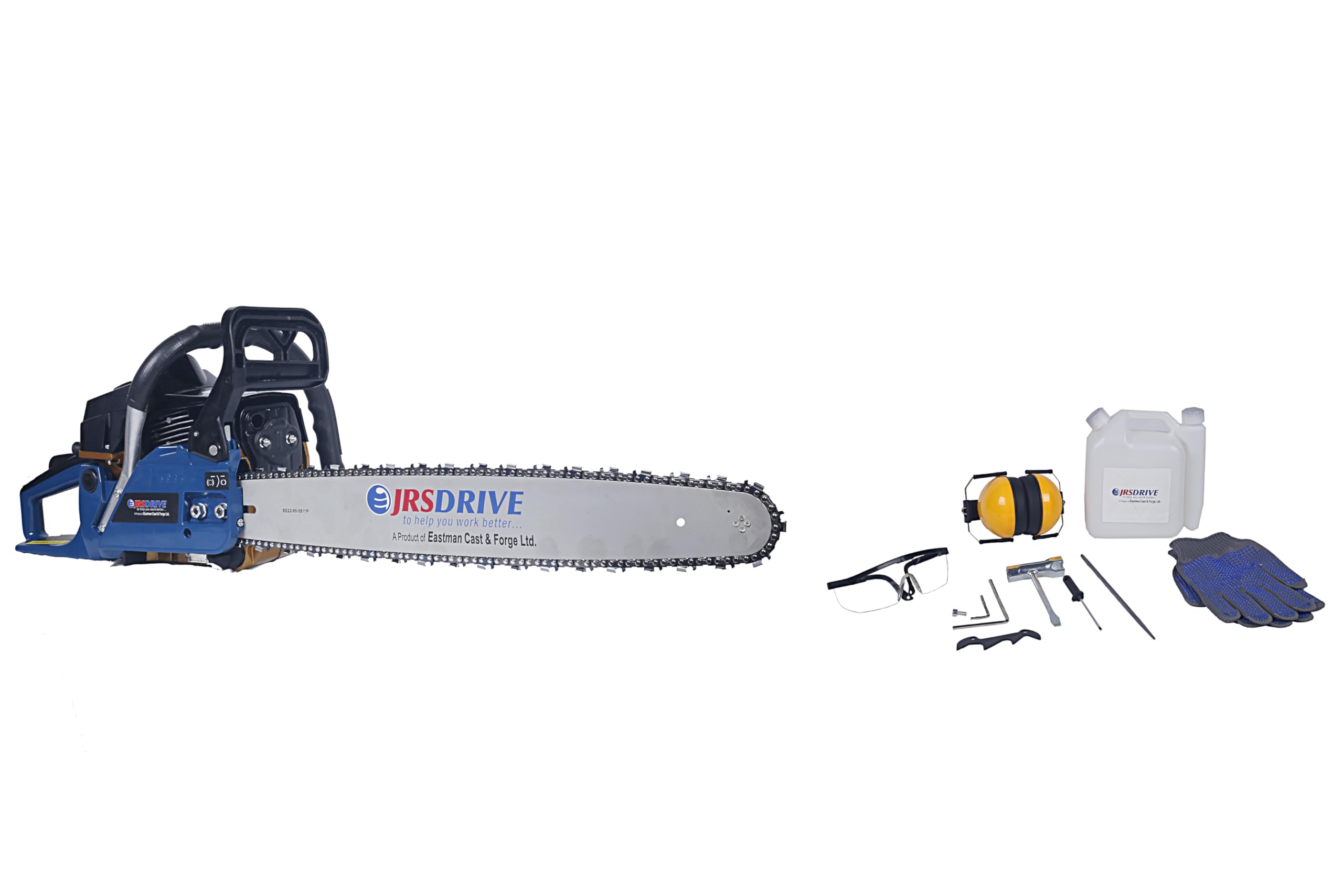 Eastman Gasoline(Petrol) Chain Saw & Professional Chain, Bar