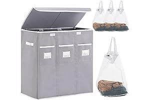 YOUDENOVA 3 Section Laundry Hamper