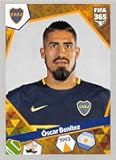 2017-18 Panini FIFA 365 Stickers Soccer #40 Oscar Benitez Boca Juniors Official Smaller Than Trading Card Sized Album Sticker in Raw (NM or Better) Condition