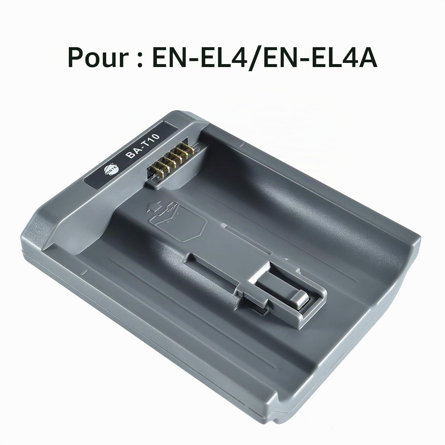 DSTE® DMH26A 3-in-One Power Batterie Chargeur (Prise européenne) Compatible pour Nikon EN-EL18 en-EL4 EN-EL4A Canon LP-E4 LP-E4N LP-E19 LC-E19 comme MH-26