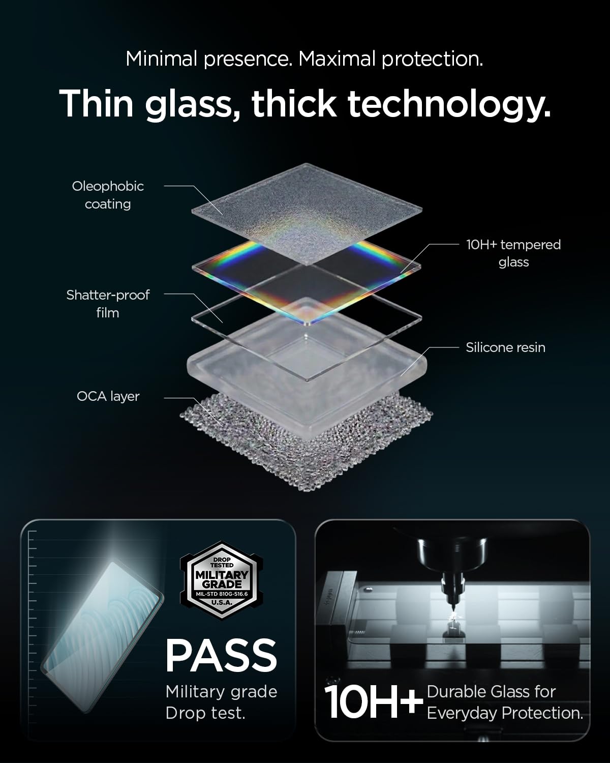 Spigen AlignMaster T Tempered Glass Screen Protector Guard for iPad Pro 11 inch (M5, 2025) / (M4, 2024) [1 Pack] — Amazon image 7