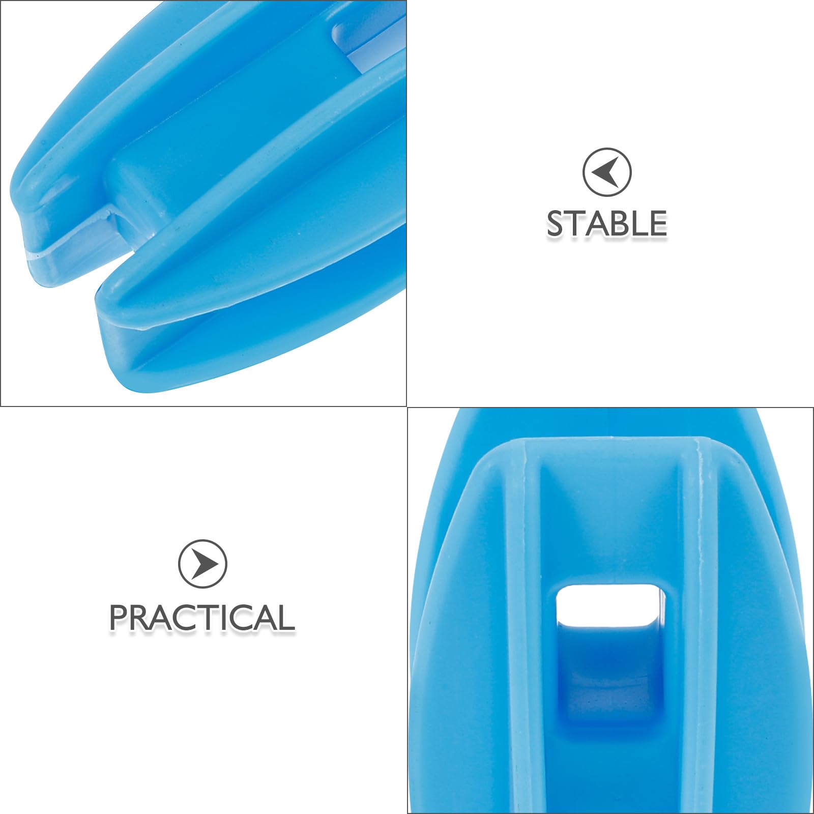 YARNOW 24 pezzi di isolatori per recinzioni elettriche, clip per pali in plastica, isolatori per cavi elettrici per installazione di recinzioni fai da te, accessori per ad alta resistenza