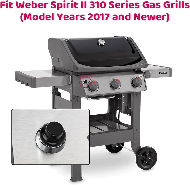 Kit de aprindere GFTIME pentru Weber Spirit 220 320 330 335, piesă de schimb compatibilă cu modelele din 2013, cu protecție ceramică Weber 7643 și cablaj