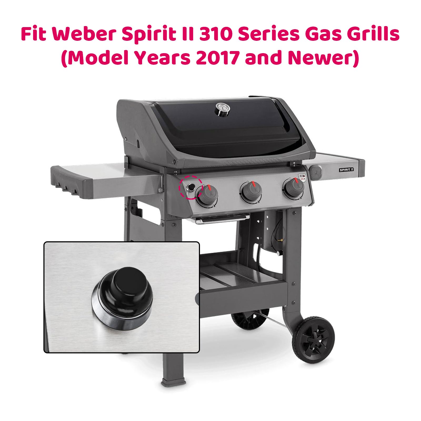 Barbecue Elettrico Kit D'allumage Piézo Pour Weber Spirit 210/310 (2013 ) - Allumeur électronique Avec Bouton Avant Ciminiera Barbecue Barbecue Elettrico Kit D'allumage Piézo Pour Weber Spirit 210/310 (2013 ) - Allumeur électronique Avec Bouton Avant Ciminiera Barbecue