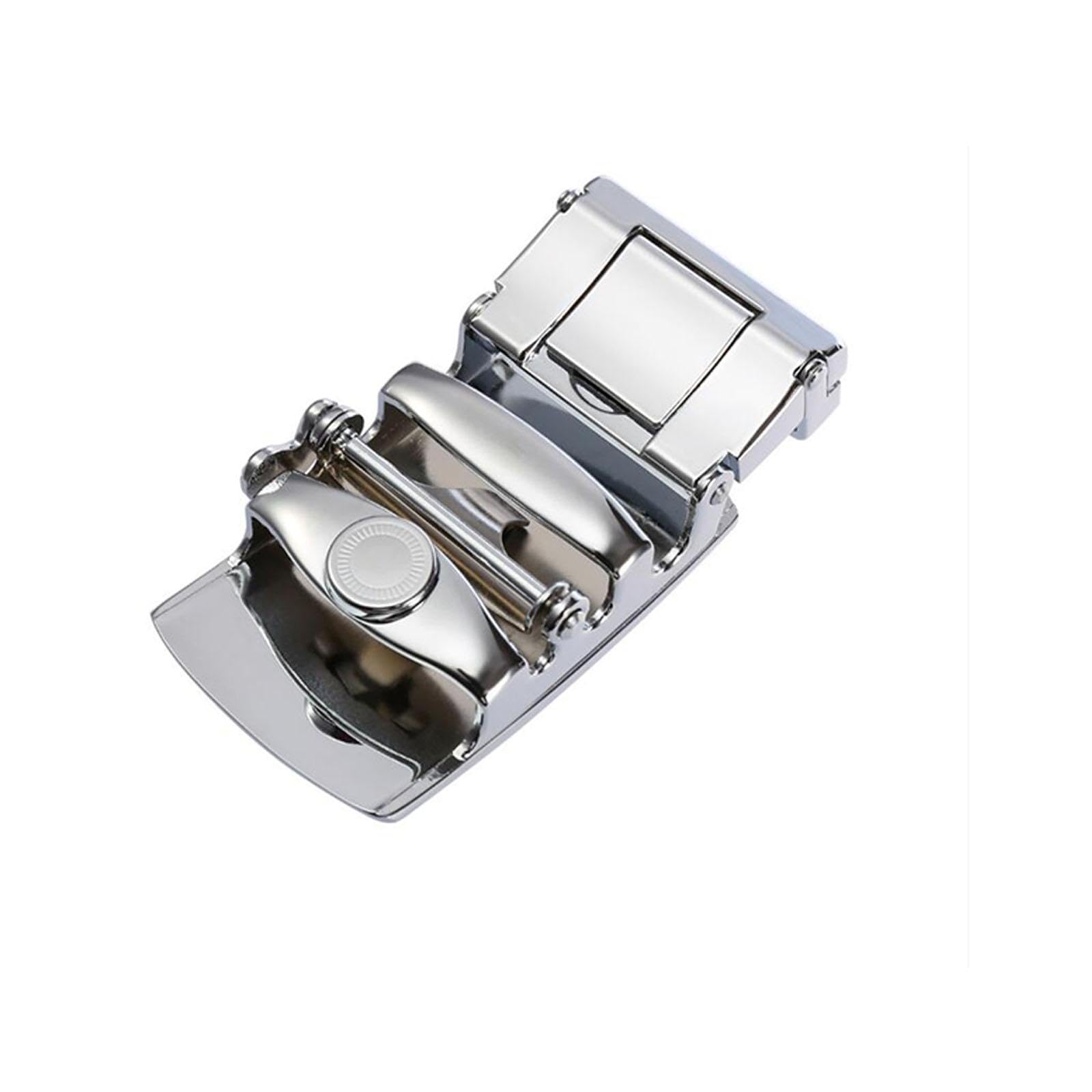 Ratchet Belt Buckle Click Buckle for Pants Apparel Accessories Business Suit Style C-image-3