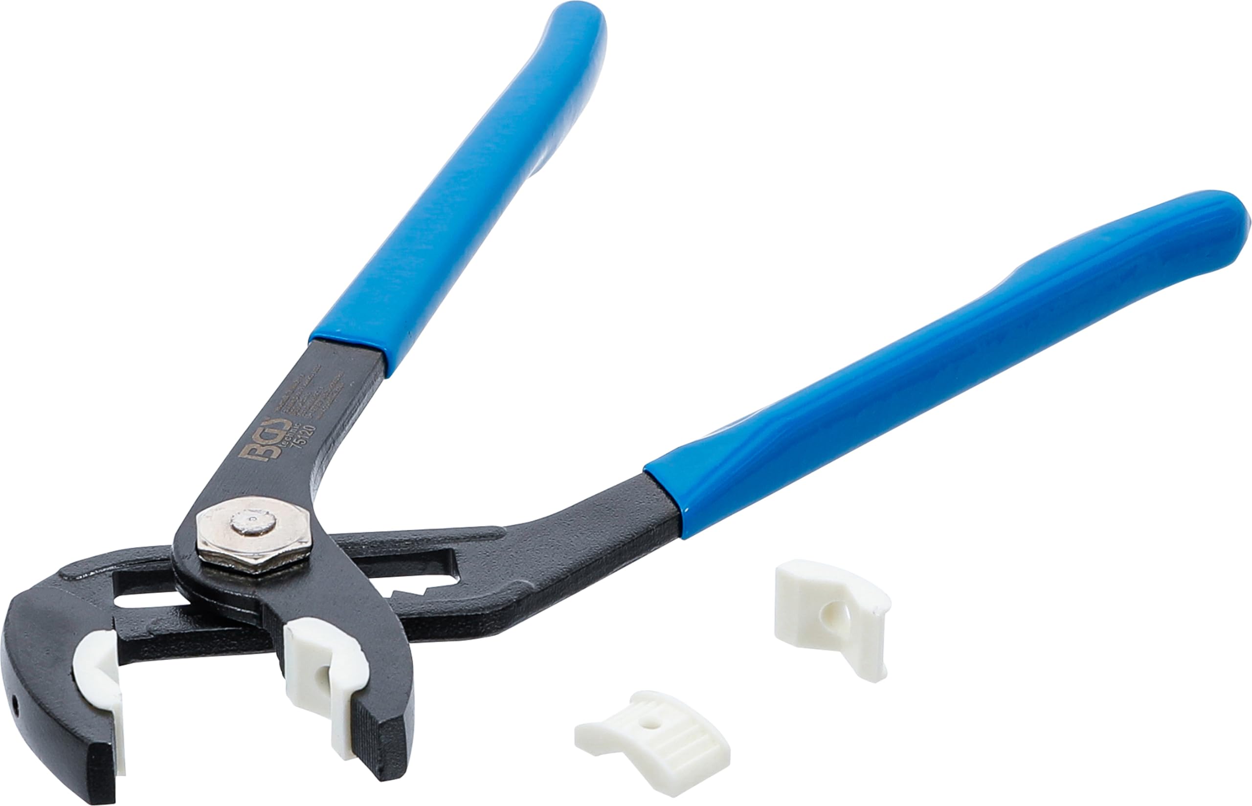 BGS 75120 | Pince multiprise/pour raccords | avec mâchoires de protection plastiques | 250 mm