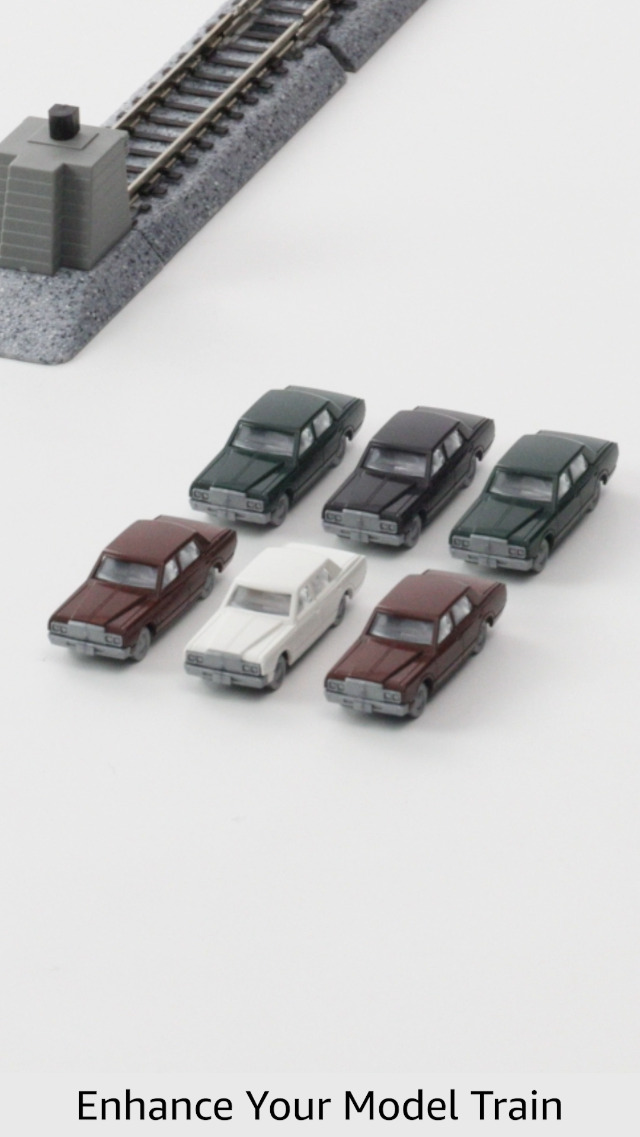 Amazon.com: Kato USA Inc. N 1980's Toyotas 6 KAT23500 N Vehicles