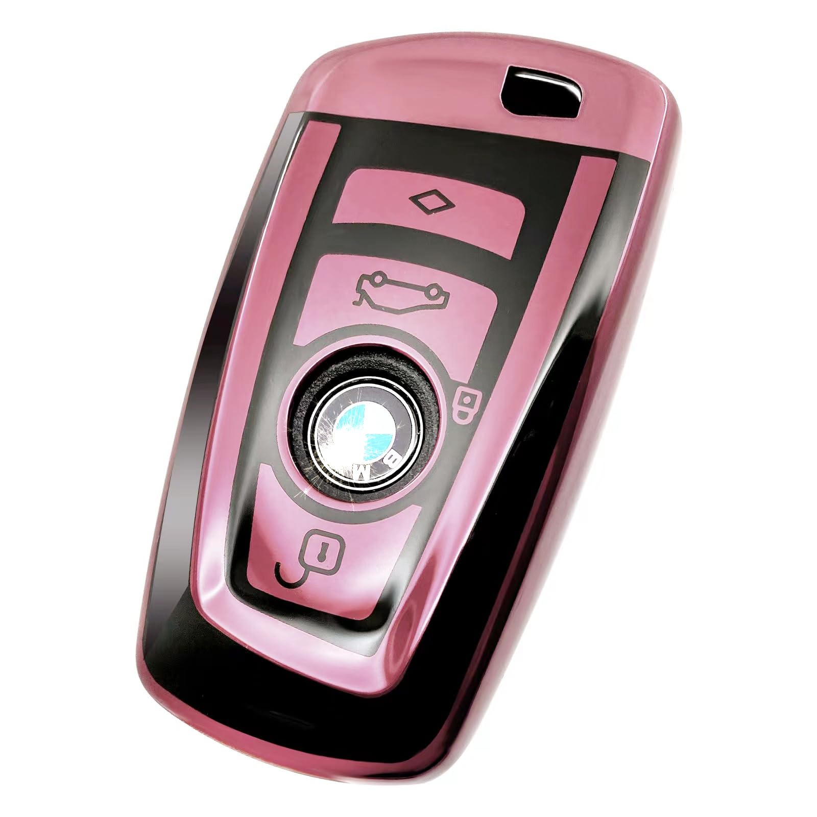 Creativity For BMW X5 Key Fob Cover accessories (Pink Key Case)