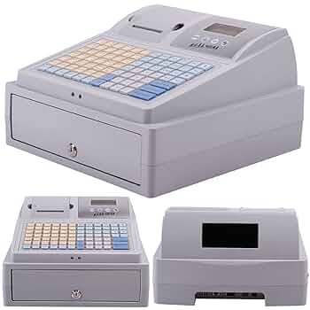 レジスター　レジプリンター Amazon.co.jp: レジスター 業務用 小型 インボイス 81キーLED