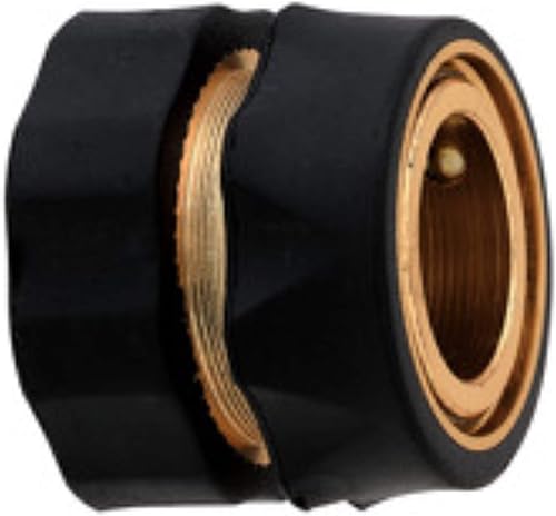 Orbit Manguera de jardín hembra de latón de conexión rápida para una desconexión rápida, 58118N (paquete de 10)