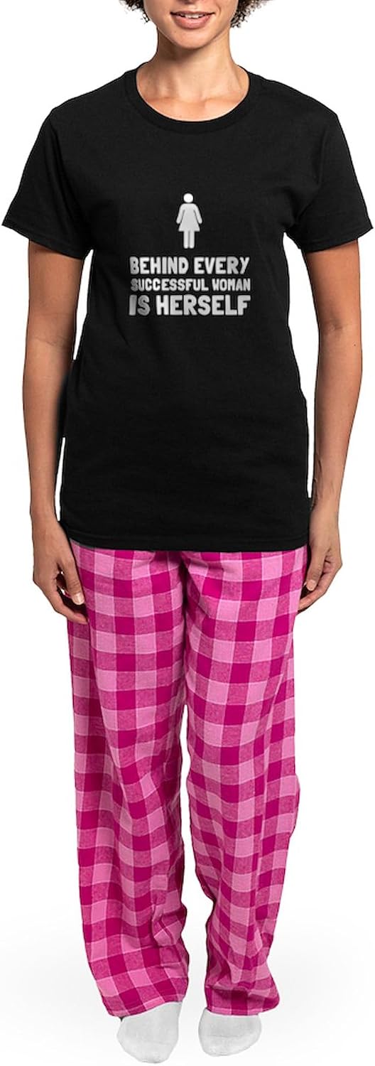 CafePress Successful Woman Pajamas Womens Novelty PJ Sleepwear