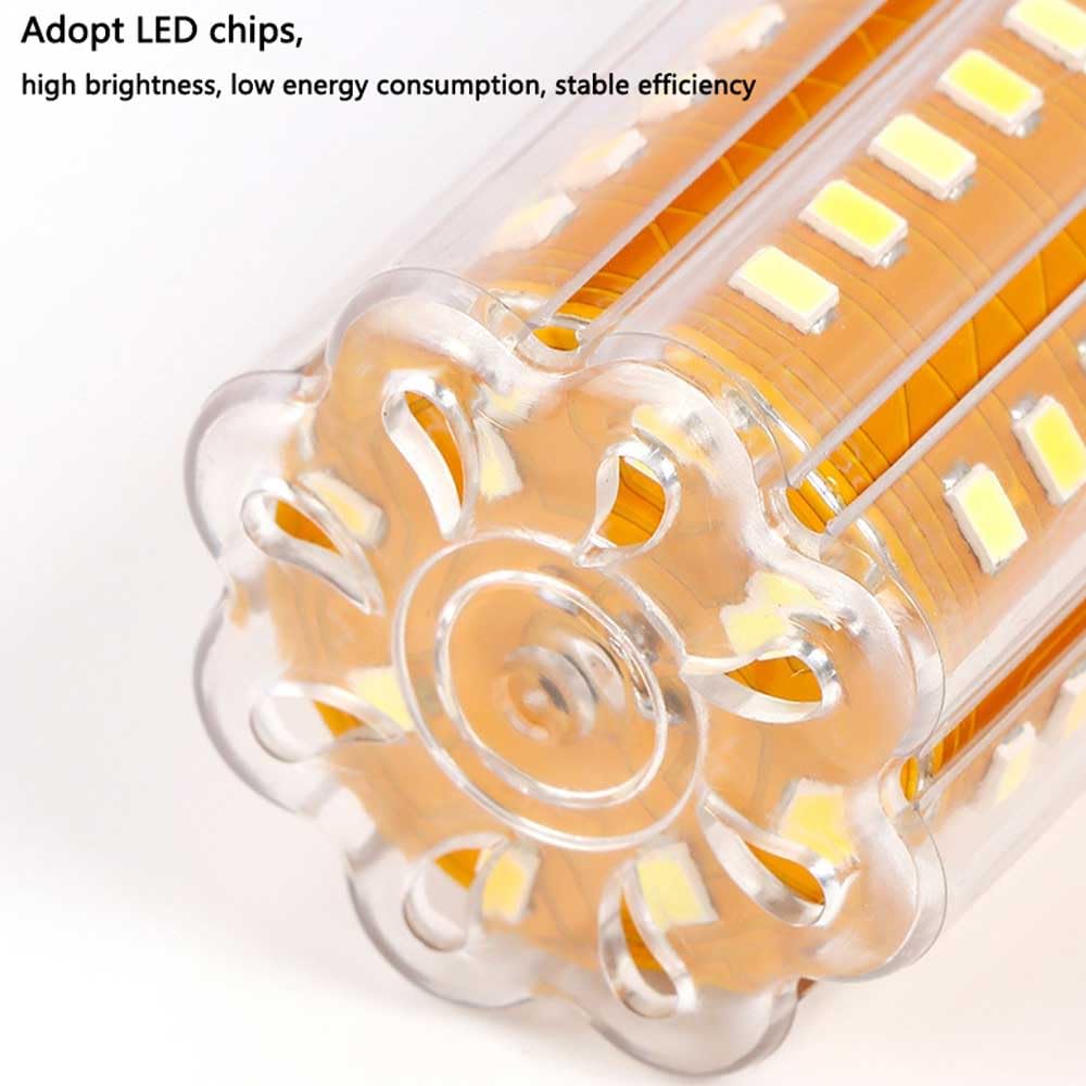 Paquete de 10 Bombillas Led de Maíz E27 de Alto Brillo, 24 W, Frío, 6000 K, Equivalente a Bombilla de Rosca E27, 200 W, 2400 Lm, Bombillas de Maíz de Bajo Consumo para Iluminación de Jar/War