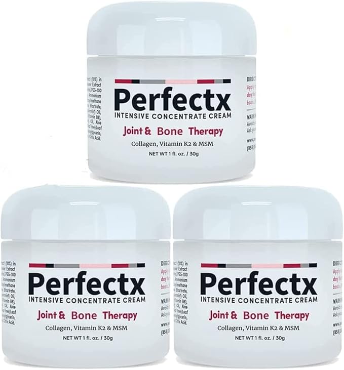 3Pcs Perfectx Joint & Bone Therapy Cream,30g Natural Joint and Bone Therapy Cream,Relief Pain