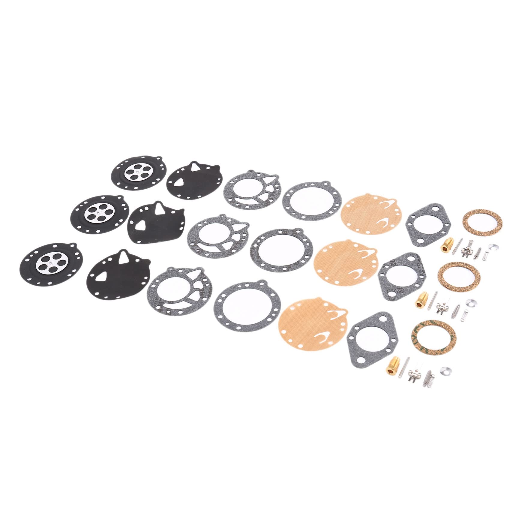 Sankaka 3Sets Carburetor Repair Rebuild Kit for 08S 08SE 08SEQ 070 090 TS350 TS360 Tillotson -114HL Chainsaw