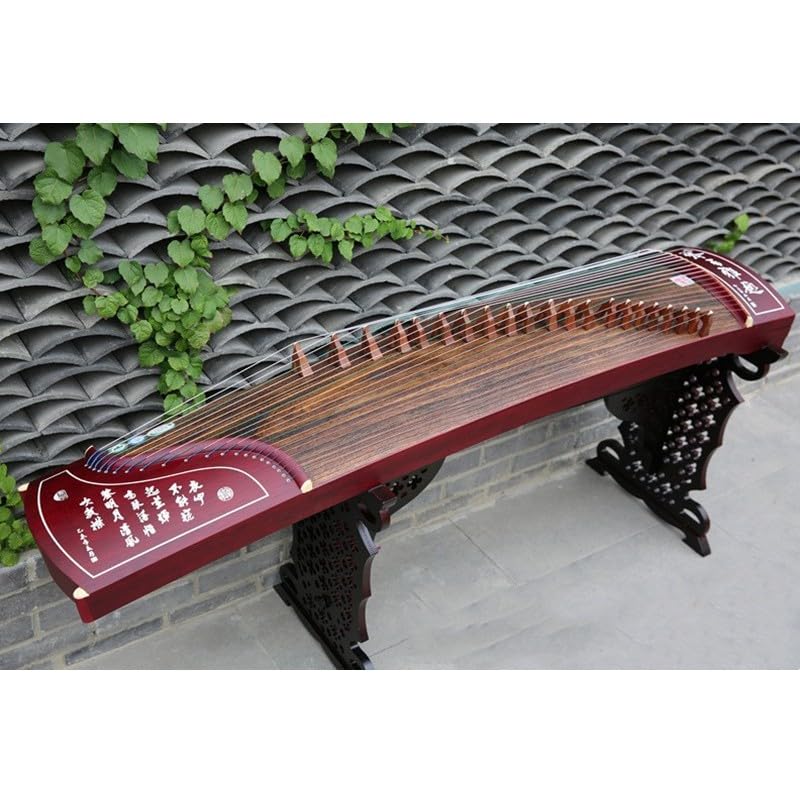 JITEM Guzheng, Traditional Chinese 21-String Instrument, Handmade Solid Wood Performance-Grade Guzheng, Suitable for Beginners and Professionals(Color:5)