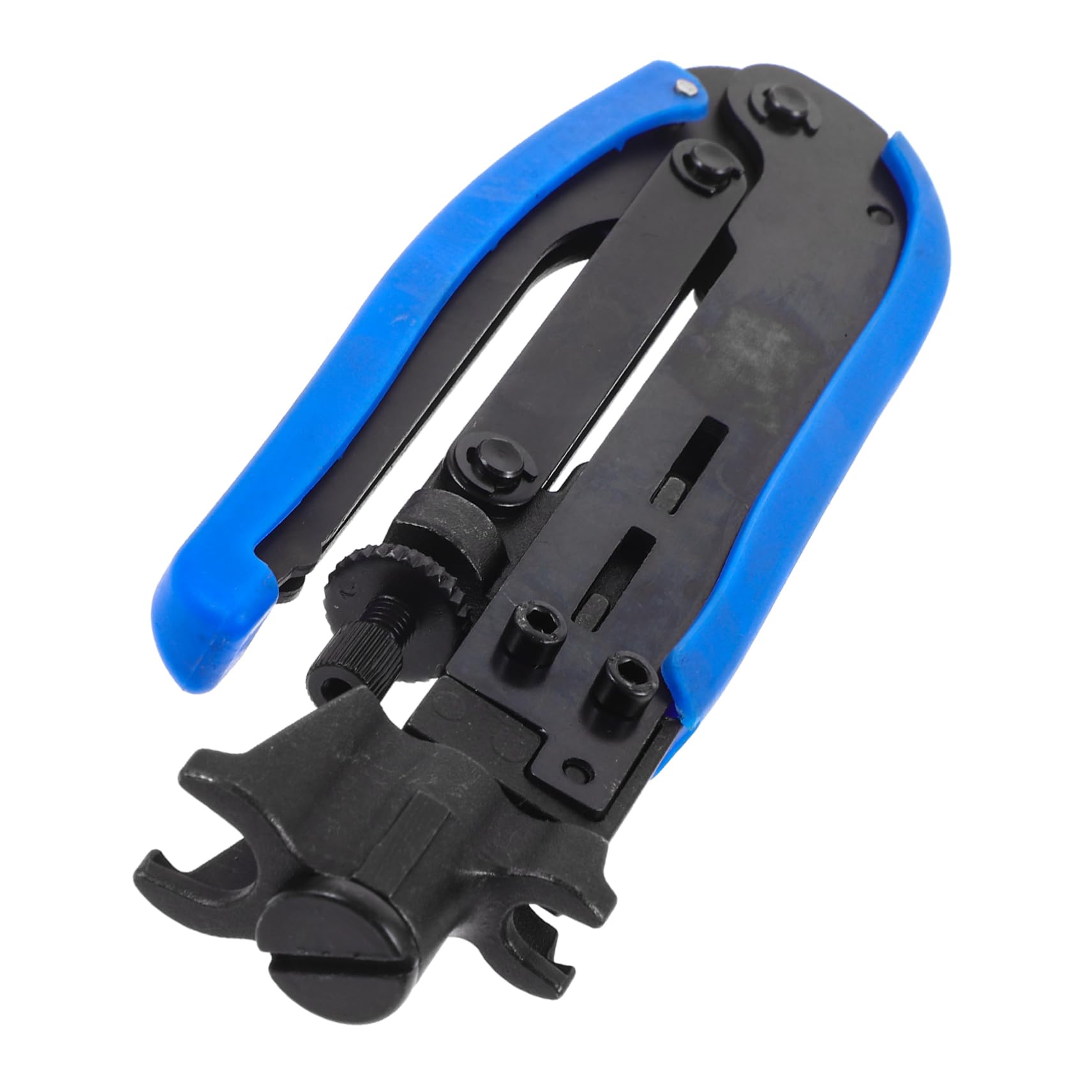 Pinza A Pressare Per Crimpatrice Cavi Coassiali Utensile Professionale Compressione Cavi Crimpatrice Multiuso Per Connettori F Video Rete