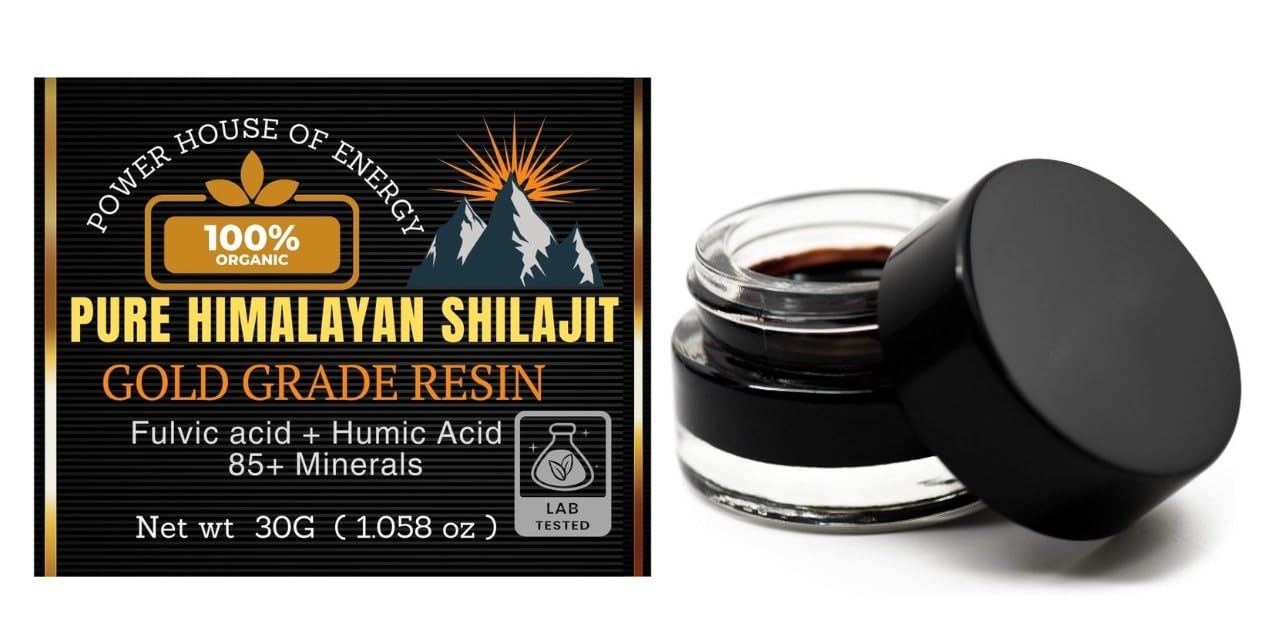 Pure Natural Gilgit Baltistan GB Himalayan Mountains Shilajit Resina 85+Minerali Testato in laboratorio 30G/1 oz UK