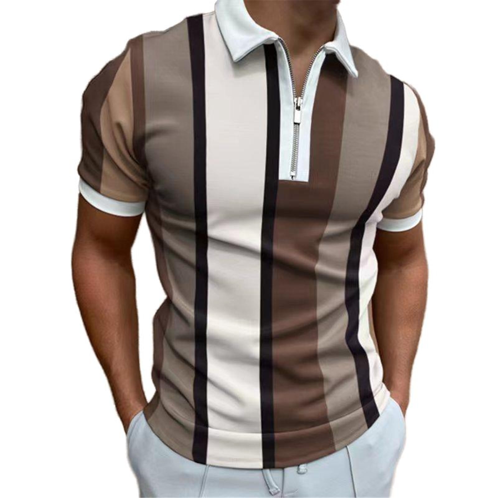 Camicie Uomo Manica Lunga Stampa Casual Base Quotidiane Top