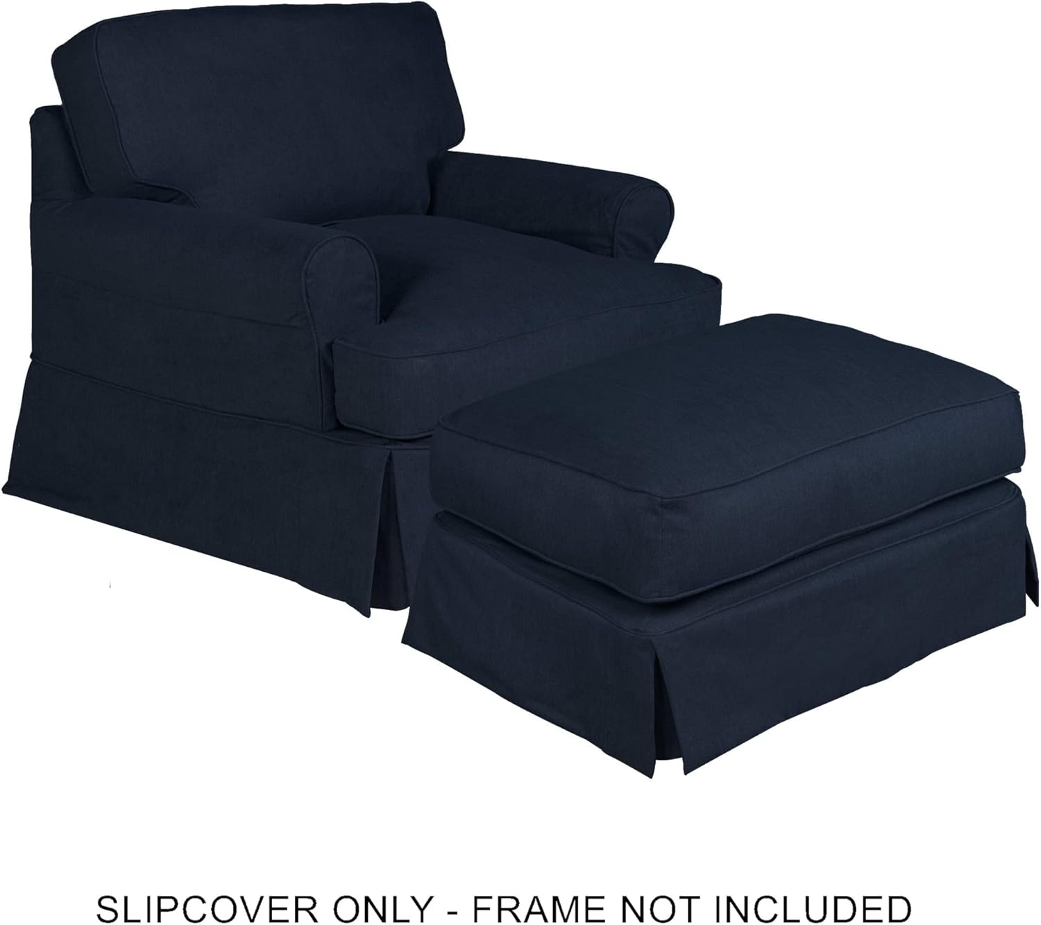 Sunset Trading Horizon furniture-slipcover, Configurable, Navy Blue