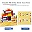 LVHERO Classic Baseplates Building Plates for Building Bricks 100% Compatible with All Major Brands-Baseplate, 10in x 10in, Pack of 8 (Sand)