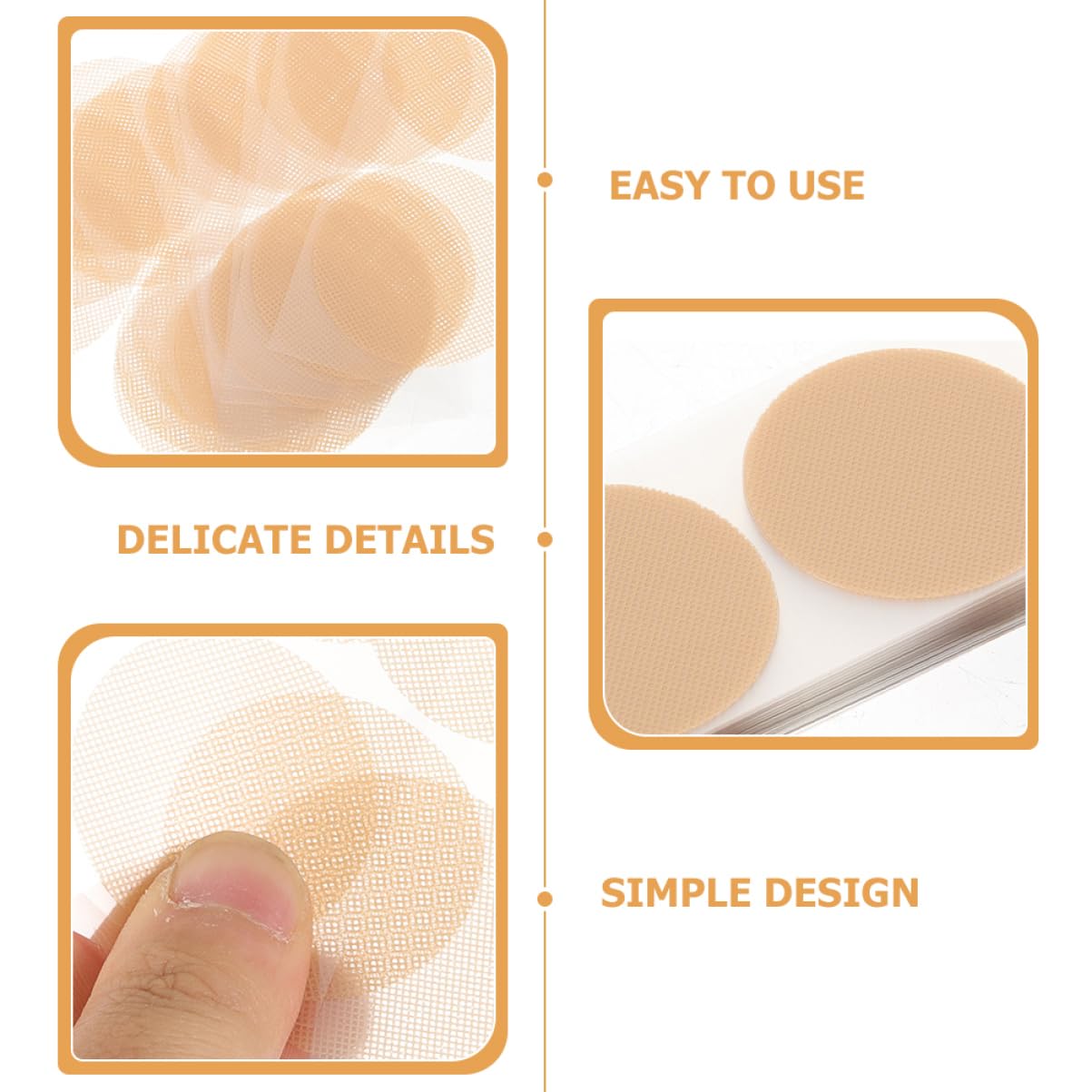 UPKOCH 5 Set Cerotti Adesivi Per Maschili Comfort Assoluto Protezione Ottimale Per Sportivi Facili Usare E Pratici Per Tipi Abbigliamento 100 Paia*5