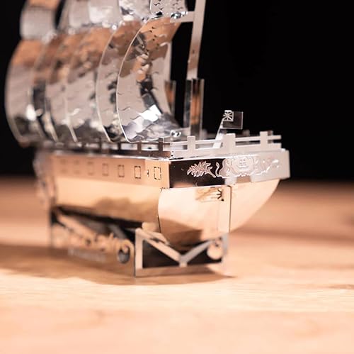 Miniatura 5 de METAL-TIME Modelo SS Gran Bretaña, rompecabezas 3D para adultos o adolescentes, kit de modelo de rompecabezas de metal, rompecabezas de metal 3D,