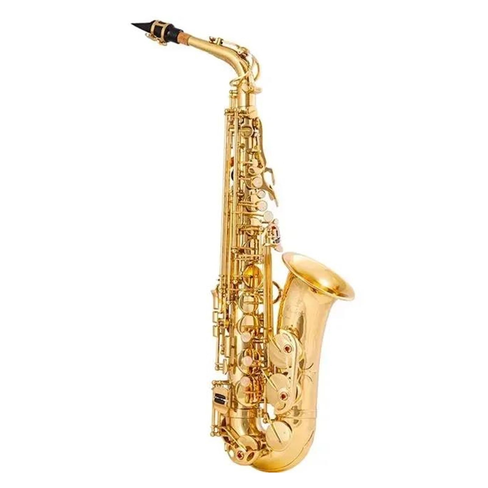 sassofono Sassofono contralto oro Sassofono contralto Nero oro Professionale Top performance Bocchino Accessori(Gold)