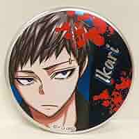 桃源暗鬼　矢颪碇　缶バッジ　33点セット TVアニメ「桃源暗鬼」第1弾 3way缶バッジ YF (矢颪 碇)｜TV