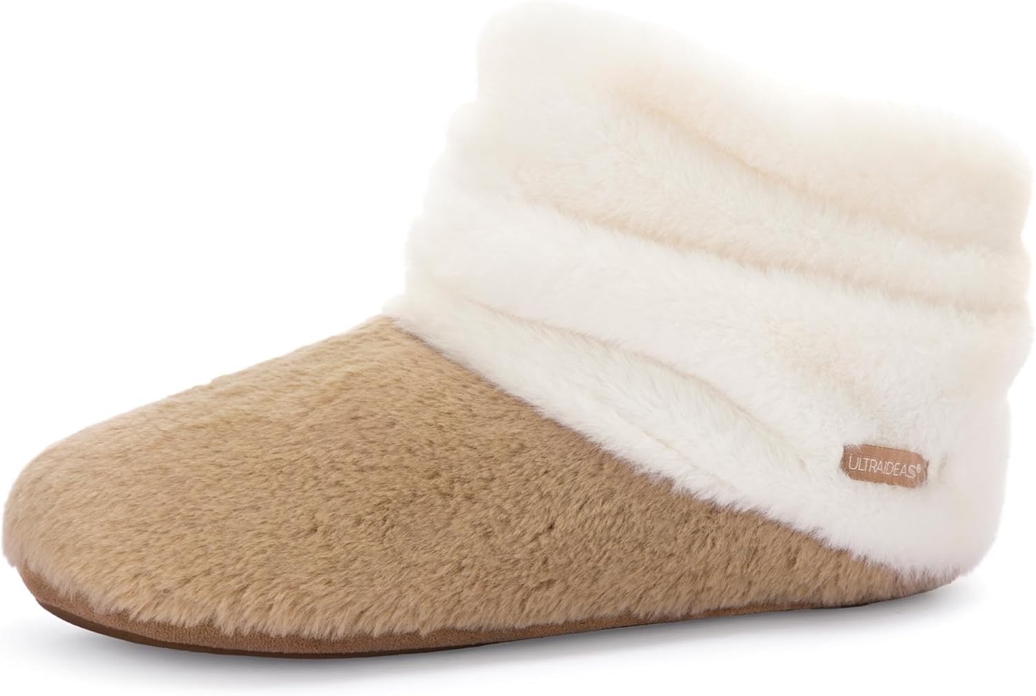 ULTRAIDEAS Women's Fuzzy Indoor Memory Foam House Slippers | Washable, Fur Lined, Bootie…