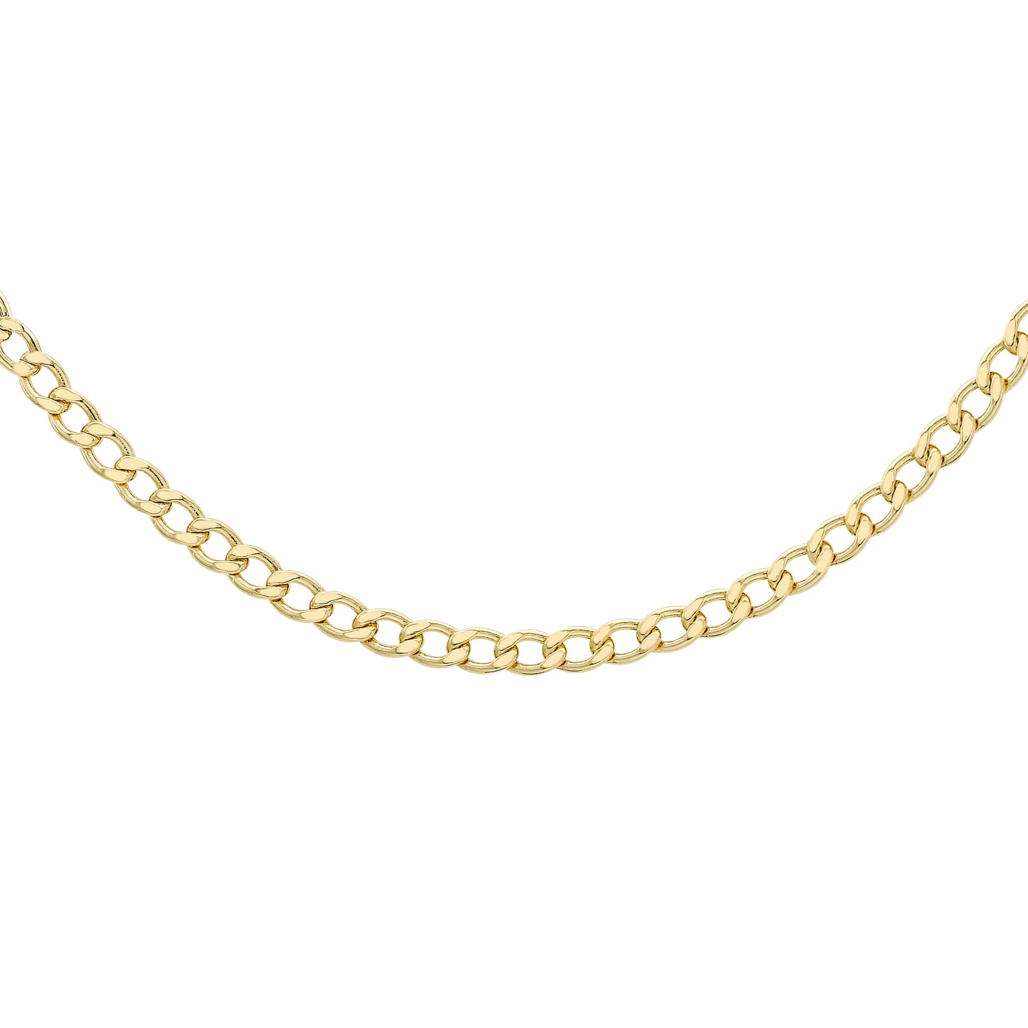 CARISSIMAGold Collar con oro amarillo de 9K, 46 cm de mujer