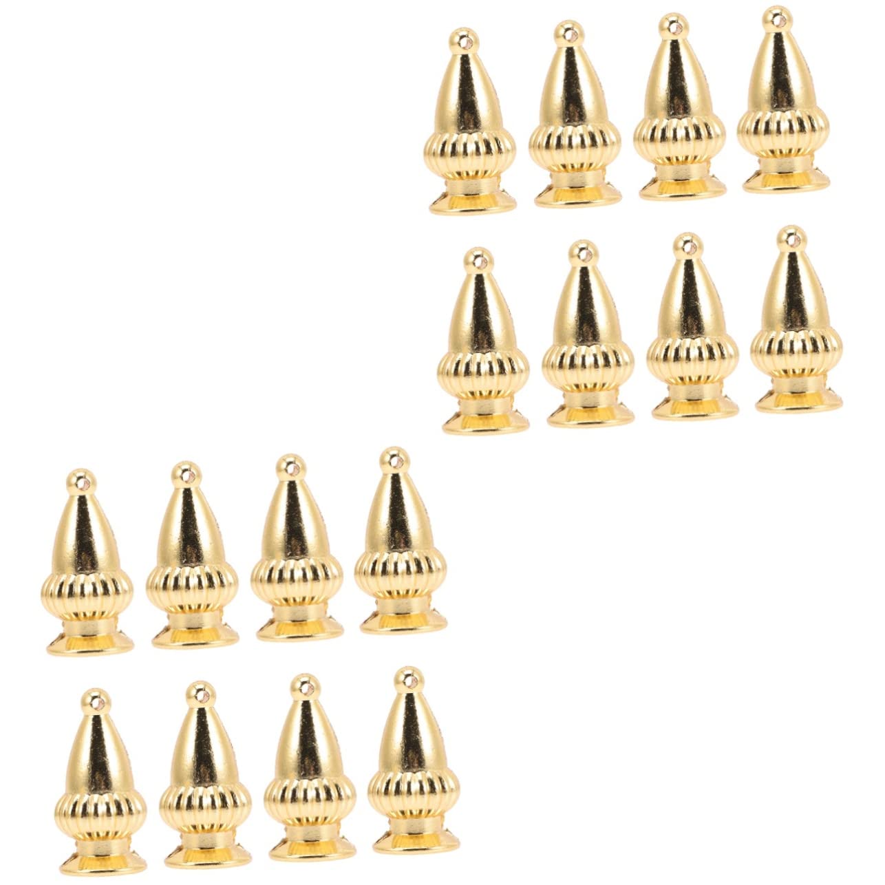 Abat-jour top métallique doré bouton de rechange vis finials pour luminaire de sol rétro