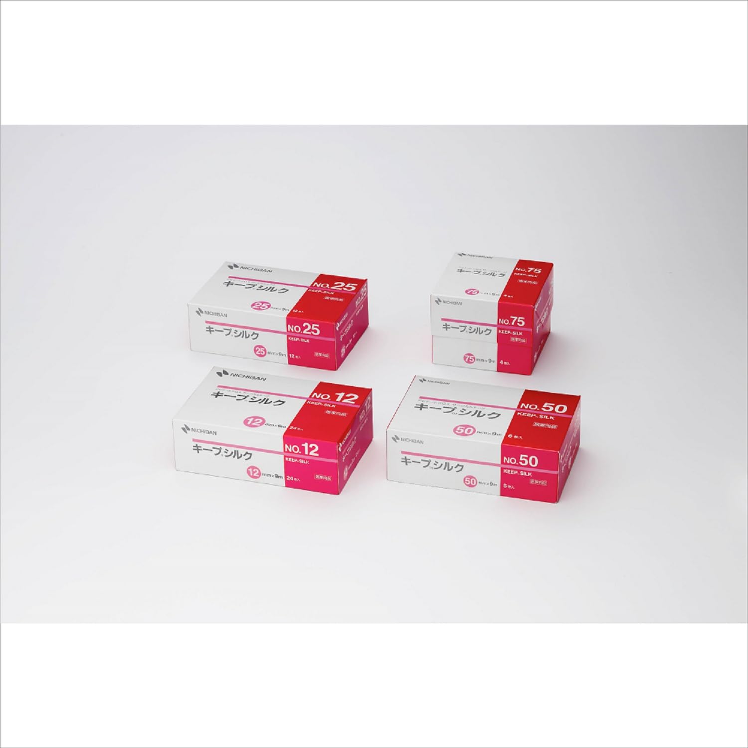 Amazon.co.jp: ニチバン キープシルク 12mm×9m KES12 固定力 布製