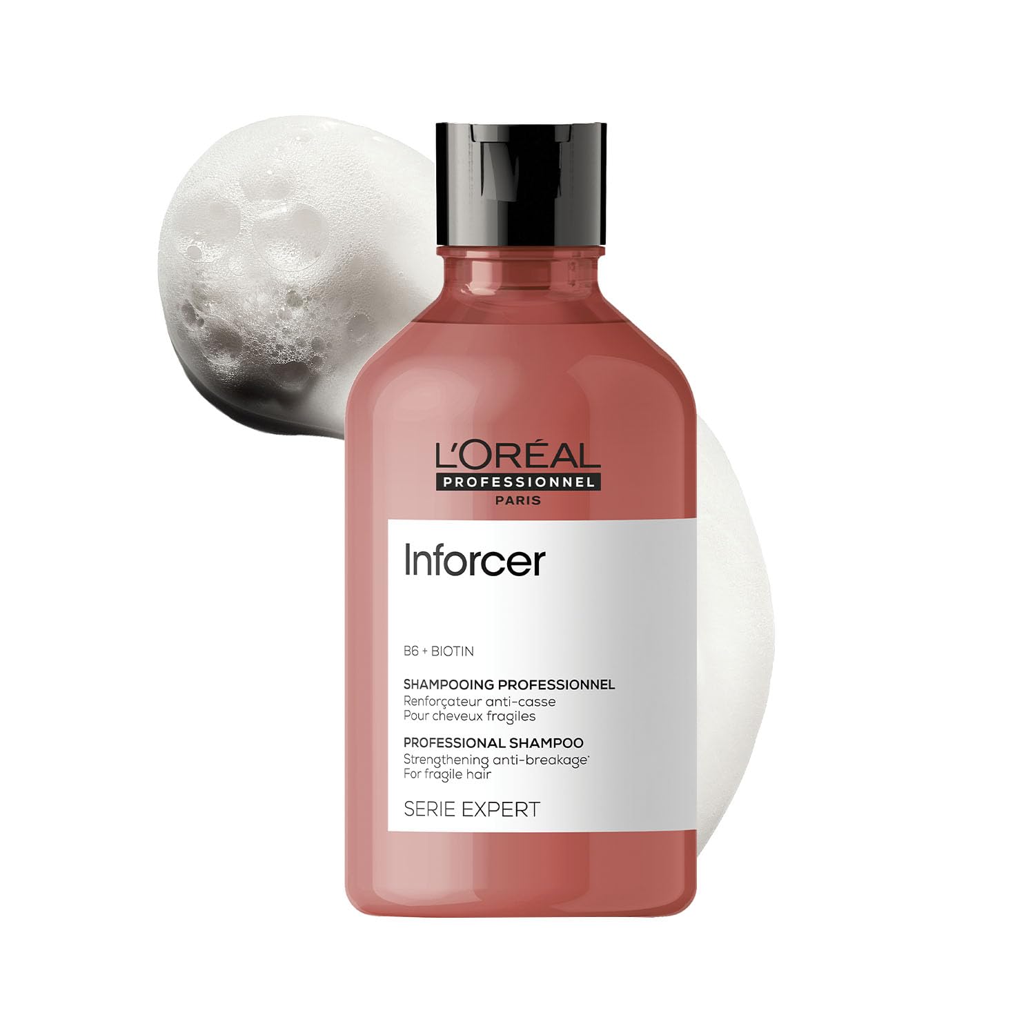 l'oréal professionnel paris L'Oréal Professionnel Inforcer Shampoo for Reduced Hair Breakage - 300ml | Enriched with Biotin & Vitamin B6 | Reduce Split Ends & Get Less Hair Breakage | For Men & Women-picture-22