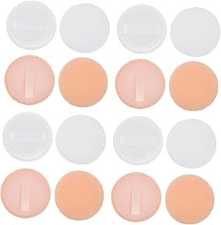 Mikinona 20 esponjas redondas de maquillaje p...