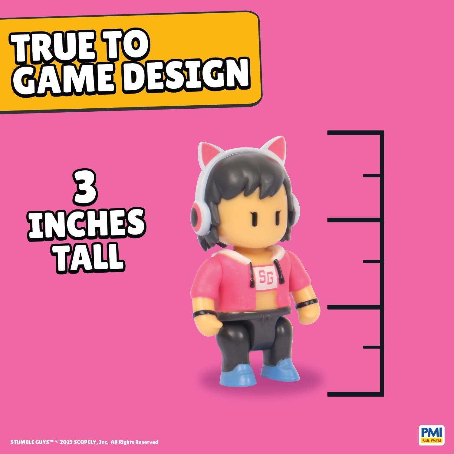 P.M.I. Stumble Guys Series 3 Mini Articulated Action Figures 6-Pack Box (SG3306B)