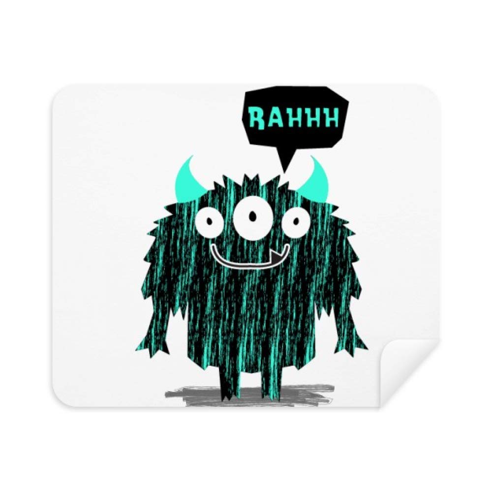 Universe and Alien Monster Cleaning Cloth Screen Cleaner 2pcs Suede Fabric