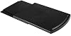 Kitchen Caddy Sliding Coffee Tray Mat, Under Cabinet Appliance Coffee Maker Toaster Countertop Storage Moving Slider - 12” Premium BPA Free Base Sliding Shelf with Smooth Rolling Wheels, Black