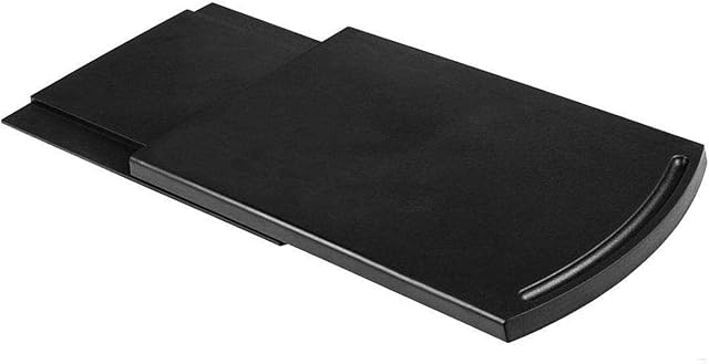Kitchen Caddy Sliding Coffee Tray Mat, Under Cabinet Appliance Coffee Maker Toaster Countertop Storage Moving Slider - 12 Premium BPA Free Base sliding shelf With Smooth Rolling Wheels (Grey)