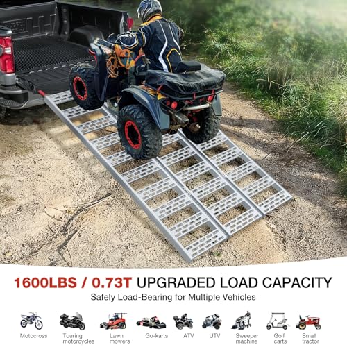 Aluminum Tri-Folding Truck Ramps