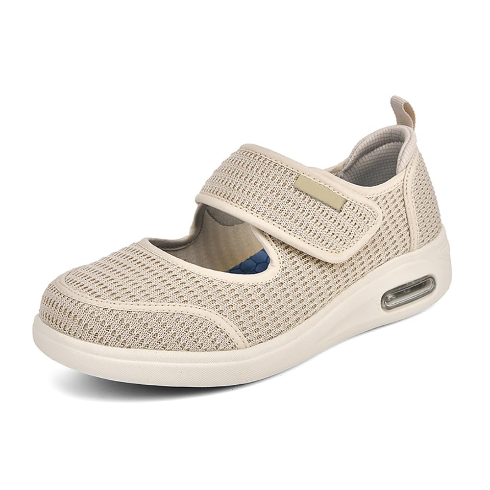 Diabetiker Schuhe Sommer Gesundheitsschuhe Extra Weit Walkingschuhe Herren Damen Orthopädische Schuhe Sandalen Verbandschuh Sneakers Gesundheitsschuhe Für Senioren Geschwollene Füße