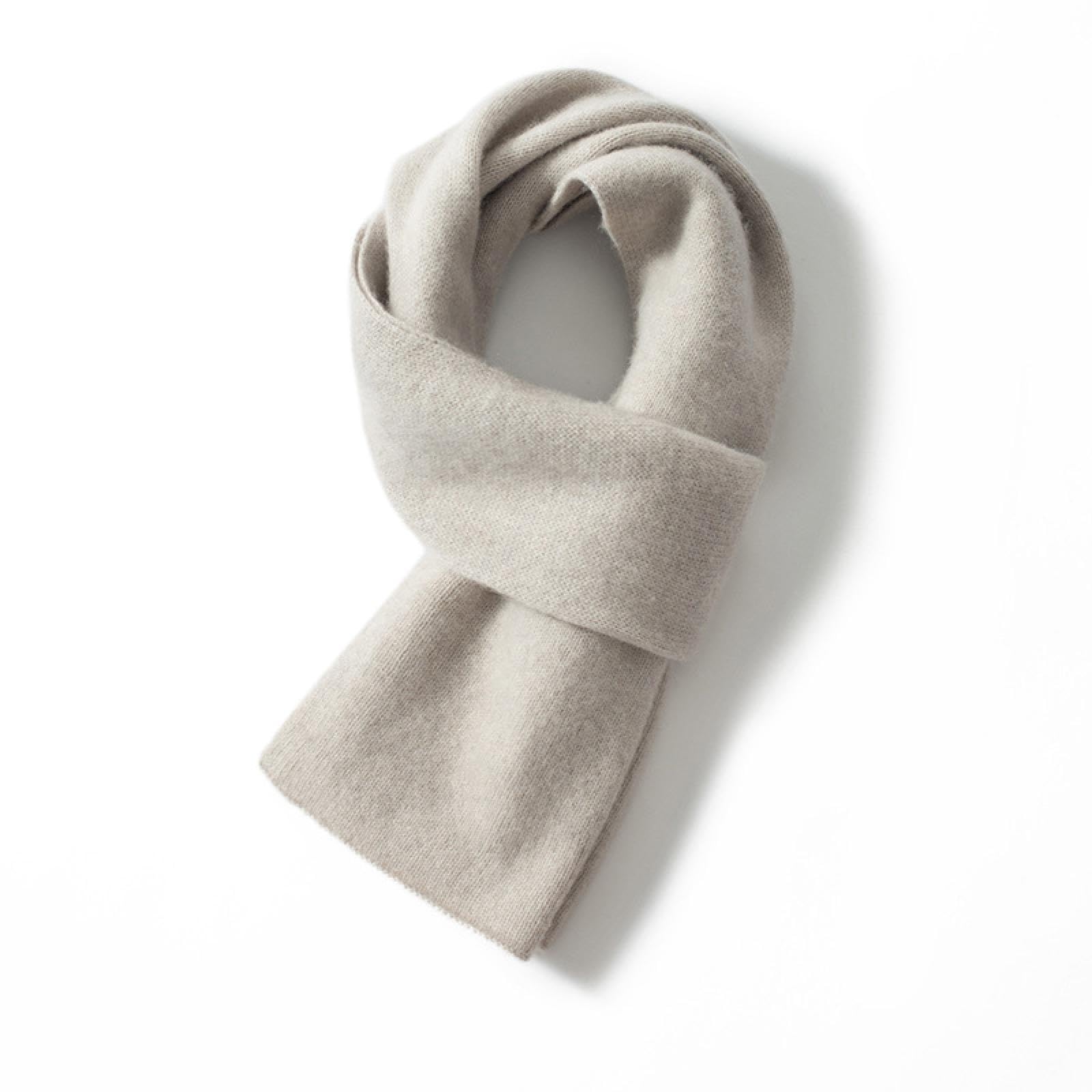 Sciarpa Scialle Donna Cappello Invernale Uomo Sciarpa in Cashmere per Uomo E Donna, Collo da Uomo in Maglia di Cashmere Tinta Unita Autunno E Inverno, Regalo per Coppia P