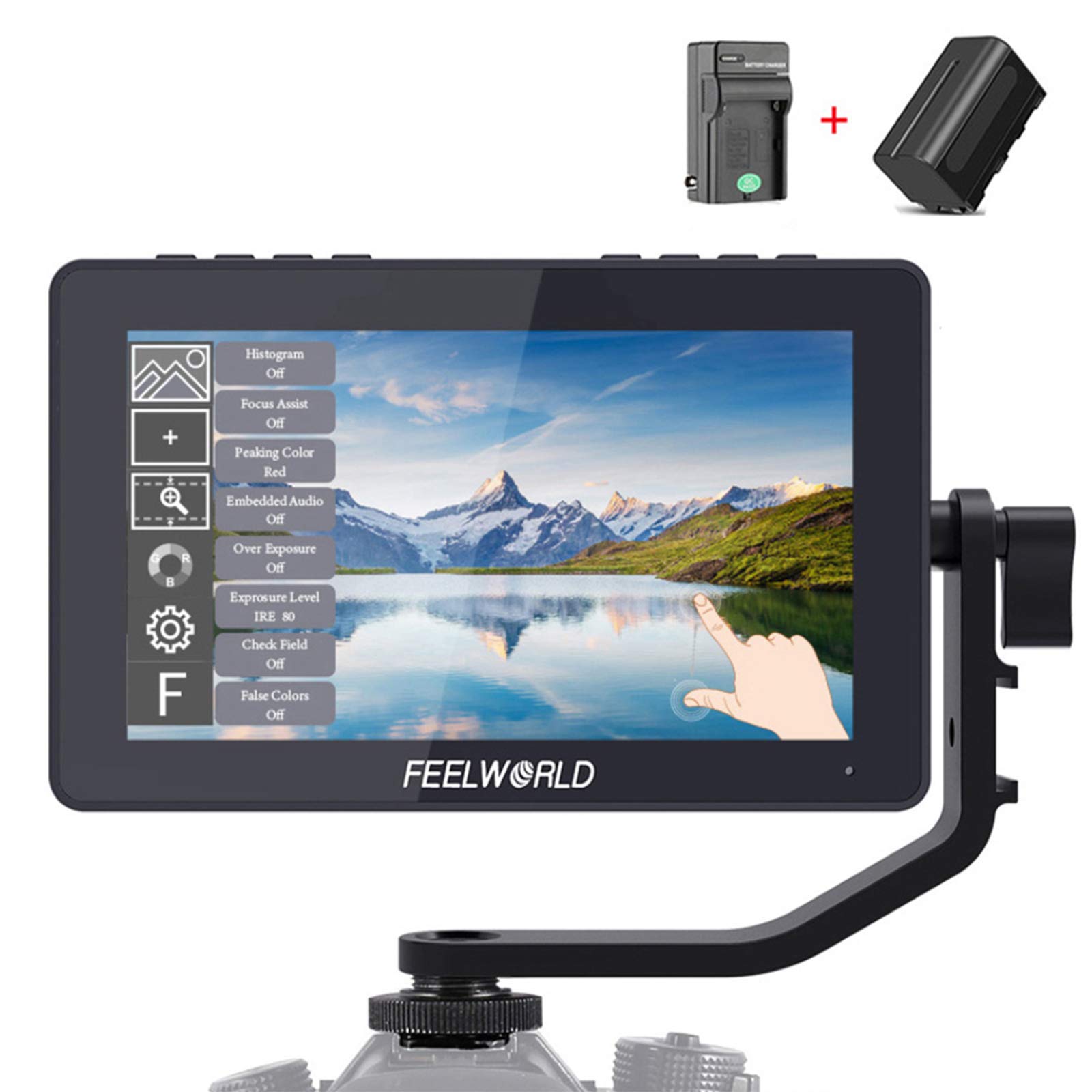 ビデオカメラ Feelworld F5 Pro V4 Amazon.co.jp: Feelworld F5 Pro V4 +バッテリー+キャリーバッグ