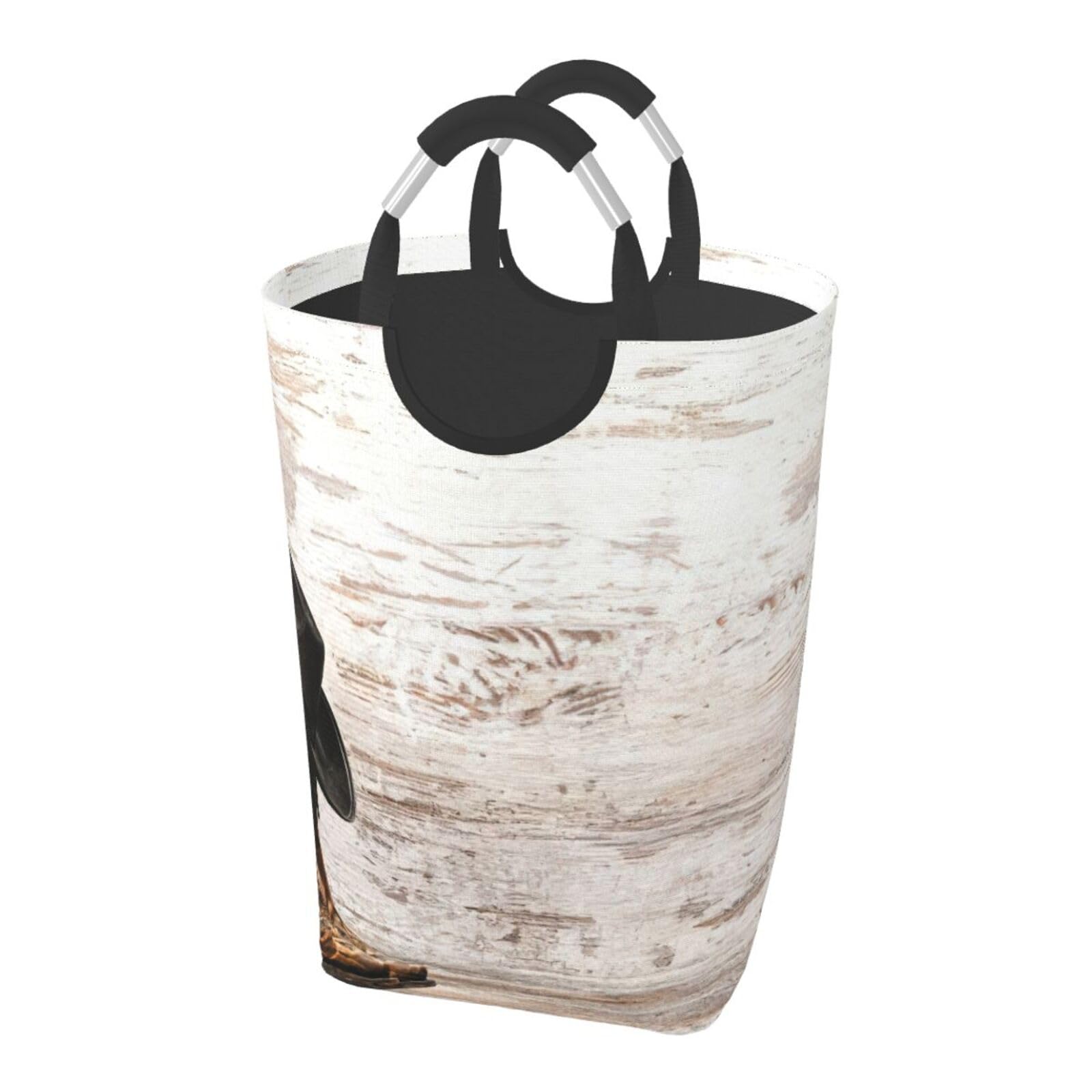 Panier à linge pliable 50L en tissu Oxford bac à linge de salle de bain