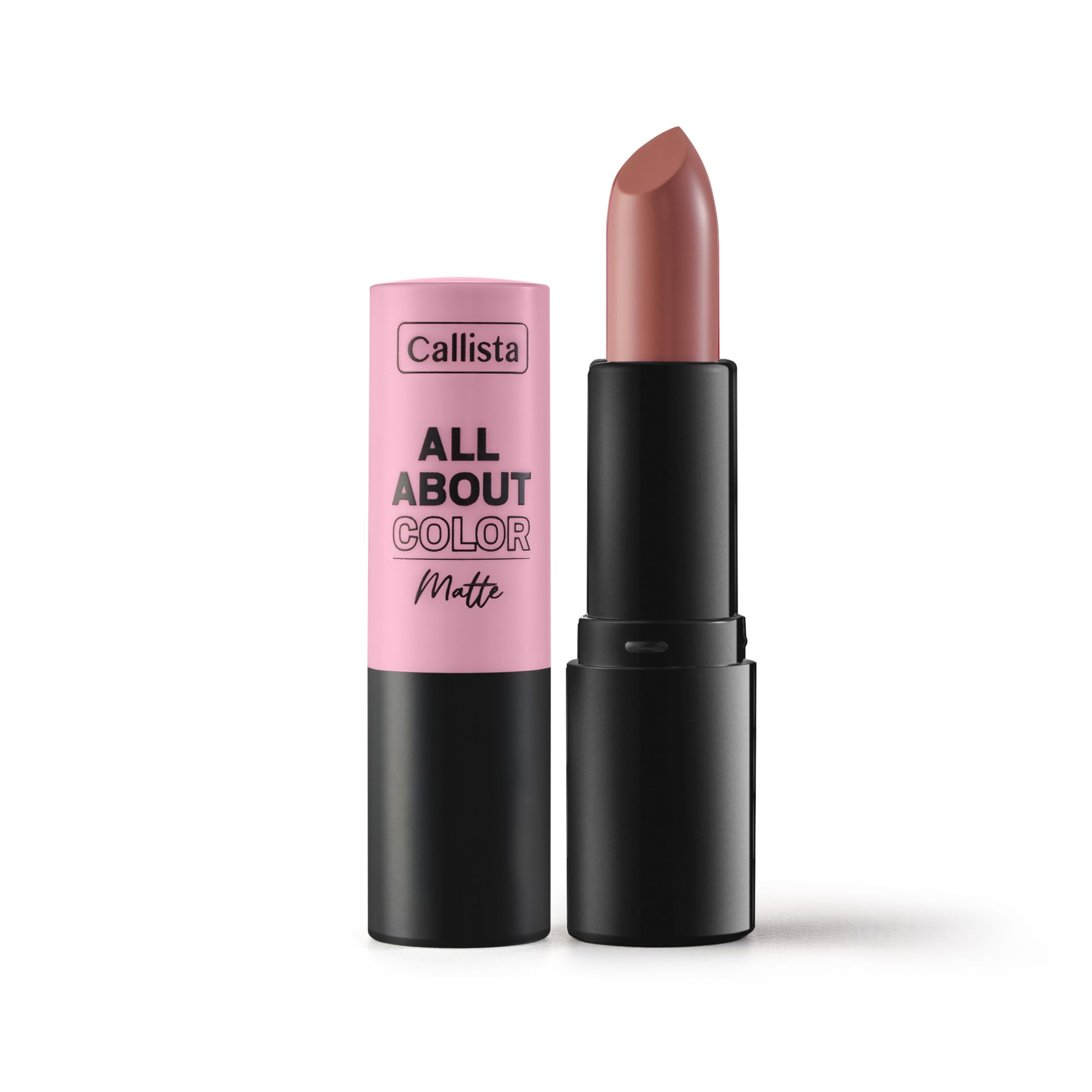 Callista All About Color Matte Lipstick Mat Görünümlü Ruj 507 Kiss Me More, Nude